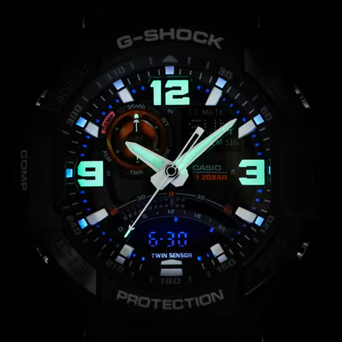 Casio G-Shock GA-1000-1A Men's Black Watch