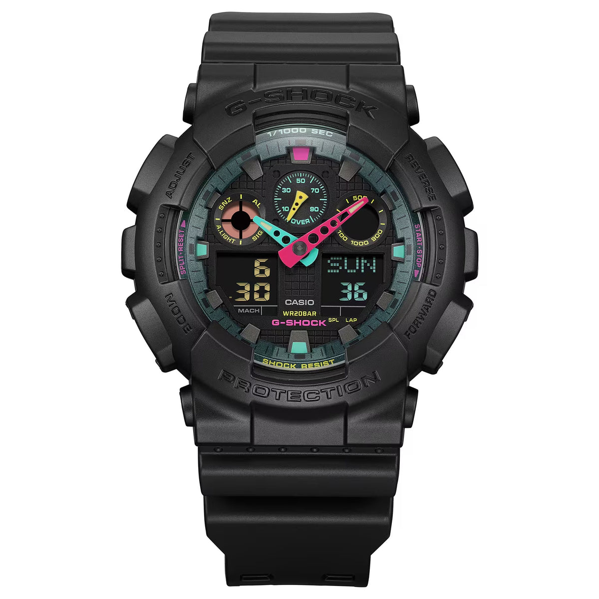 Casio G-Shock GA-100MF-1A Men's Black Watch