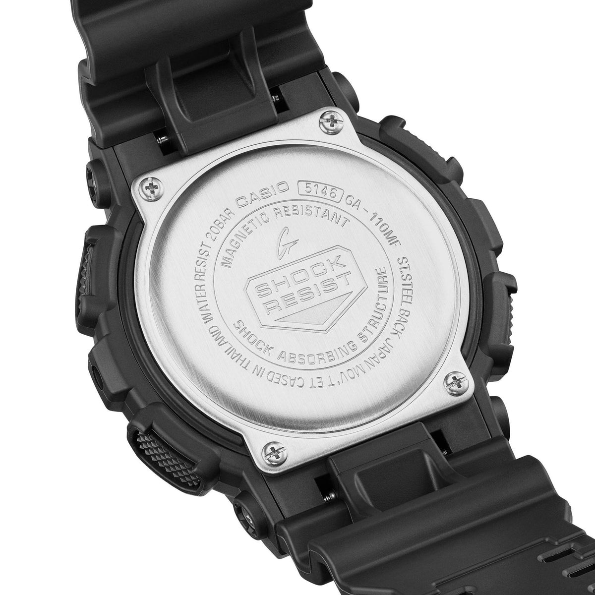 Casio G-Shock GA-110MF-1A Herrenuhr Schwarz