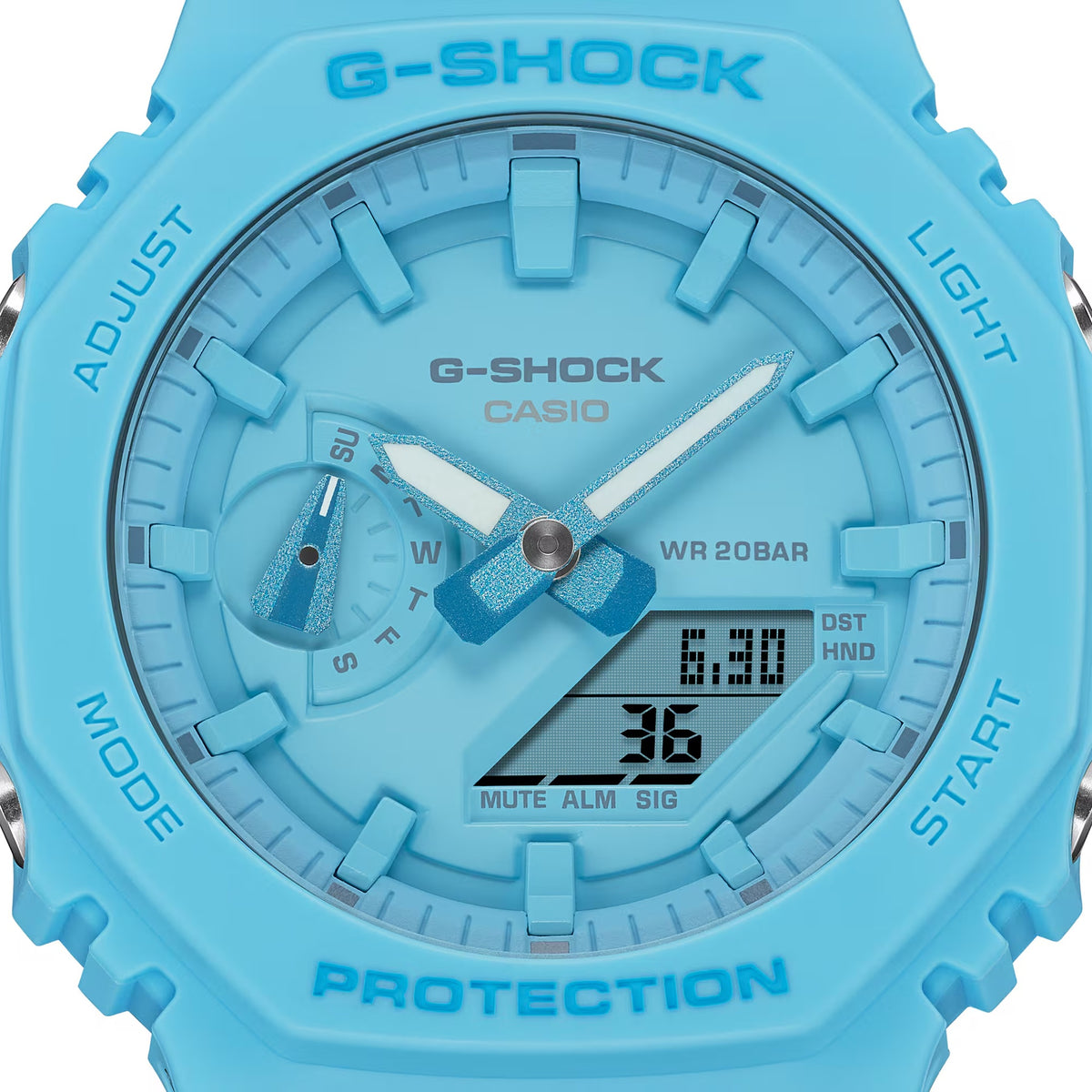Montre Casio G-Shock GA-2100-2A2 Homme Bleu