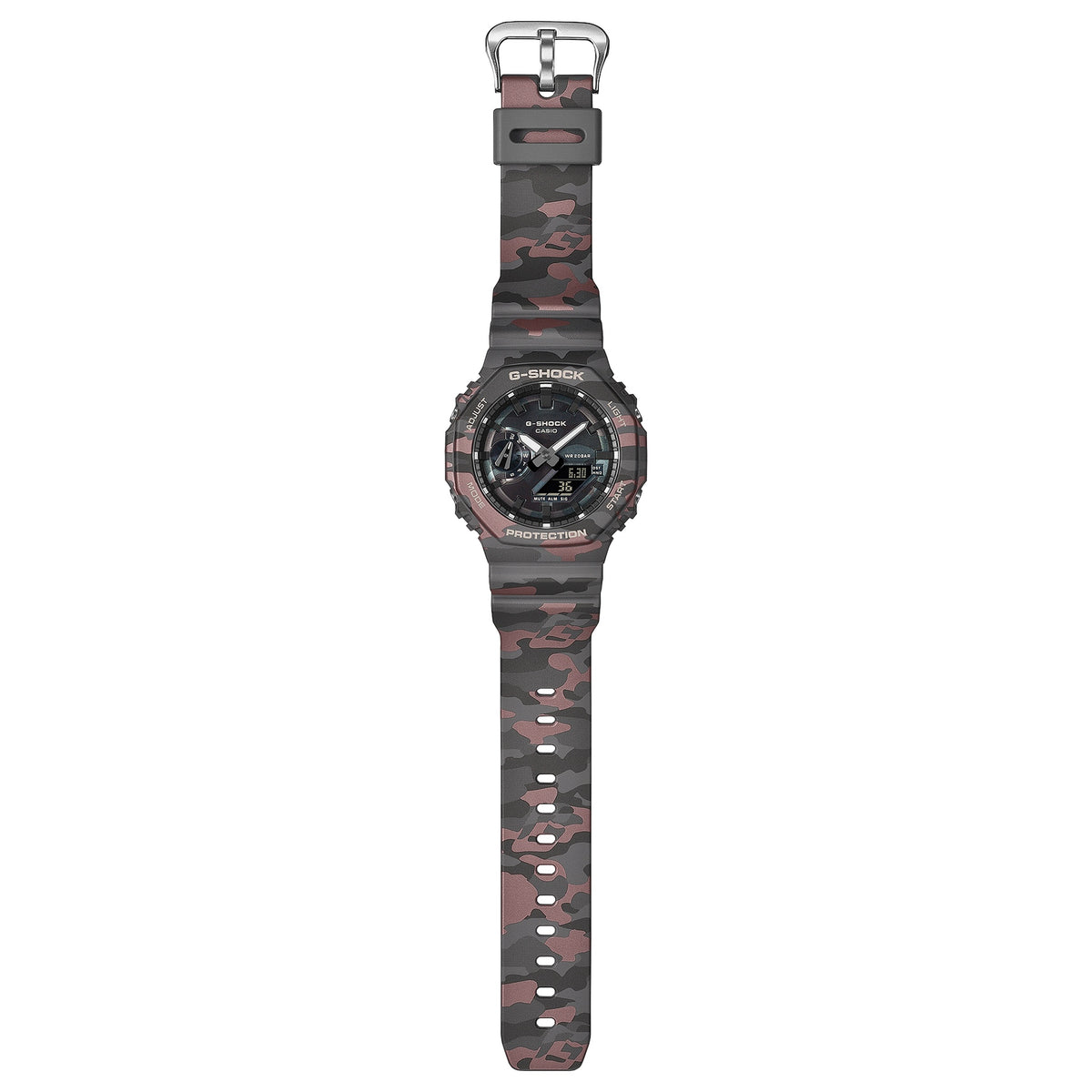 Casio G-Shock GA-2100CMD-8A Herrenuhr Camouflage