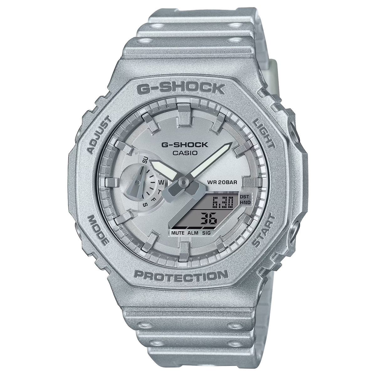 Casio G-Shock GA-2100FF-8A Herrenuhr Silber