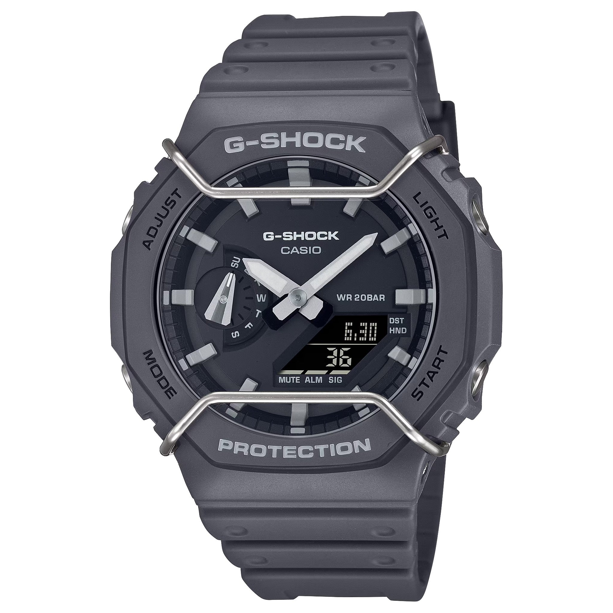 Casio G-Shock GA-2100PTS-8A Herrenuhr Grau