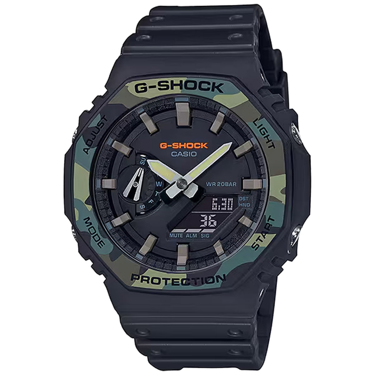 Montre Casio G-Shock GA-2100SU-1A Analogique / Digitale Homme