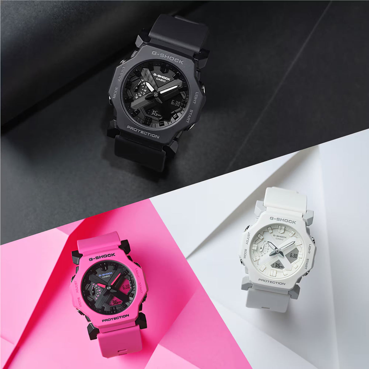 Casio G-Shock GA-2300-1A Herrenuhr Schwarz