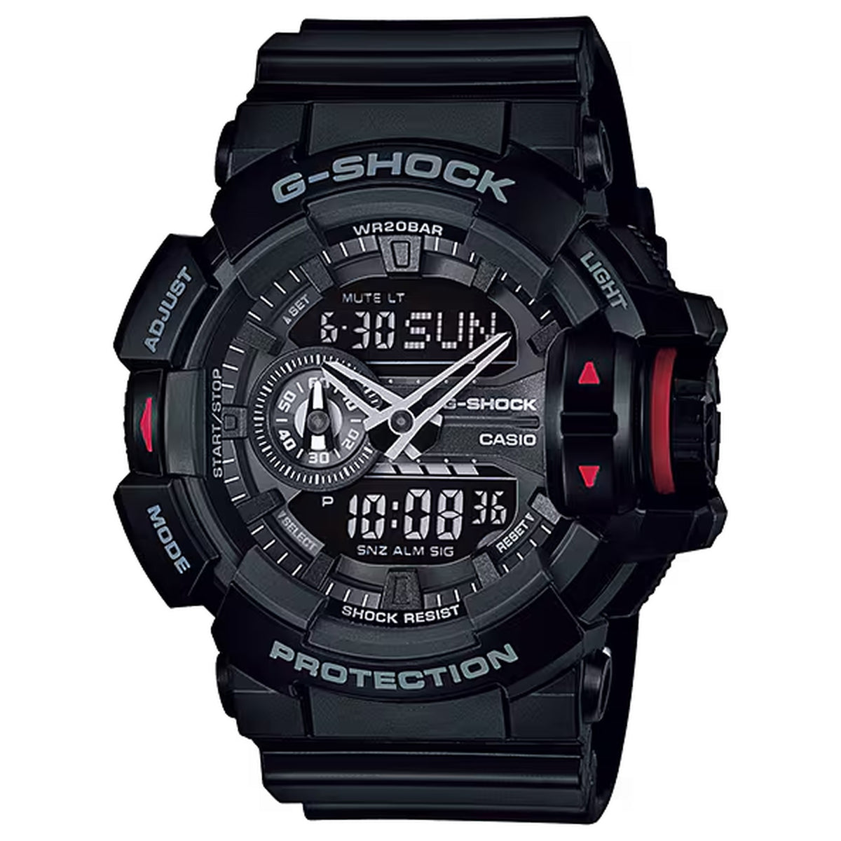Casio G-Shock GA-400-1B Herrenuhr, Schwarz