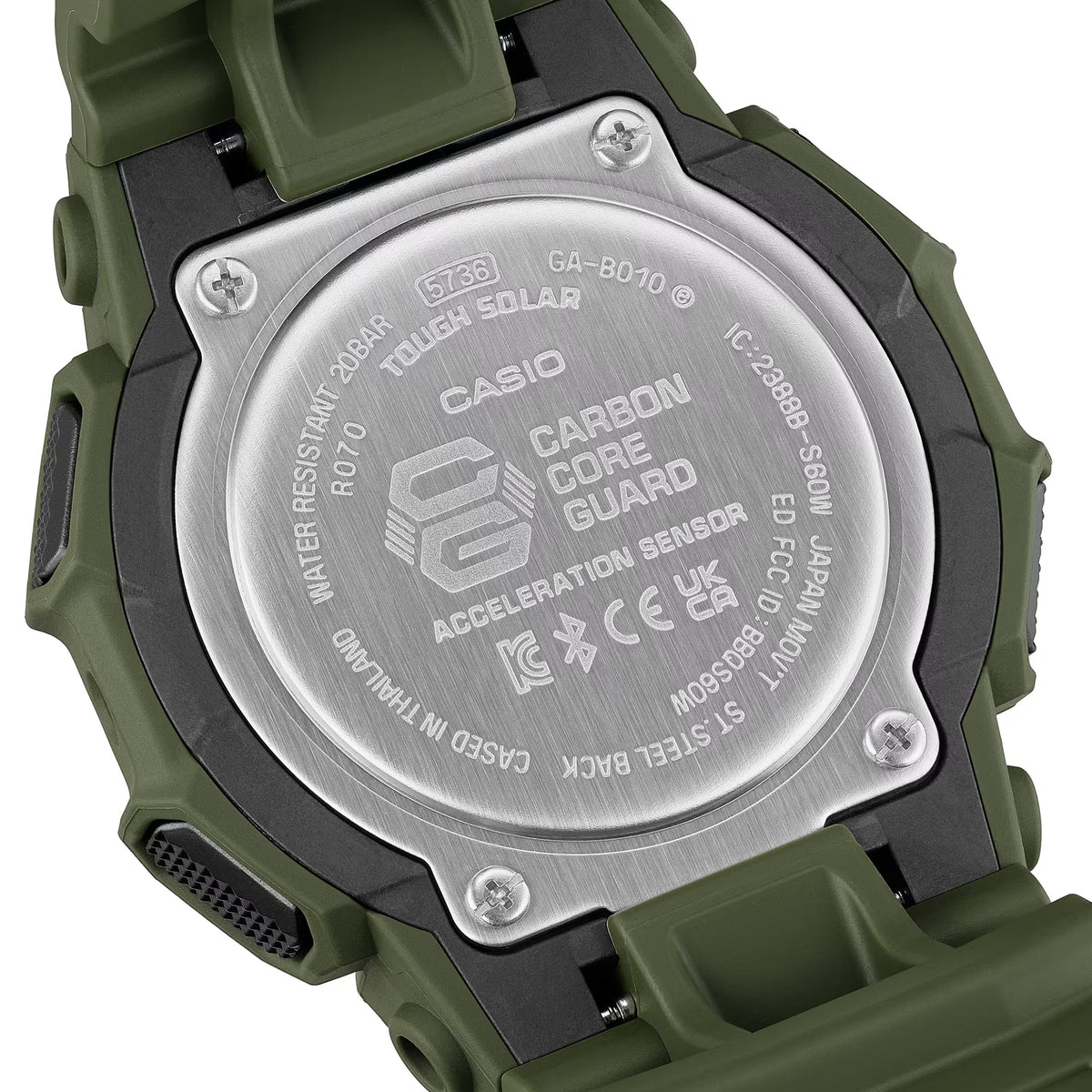 Casio G-Shock GA-B010-3A Herrenuhr Grün