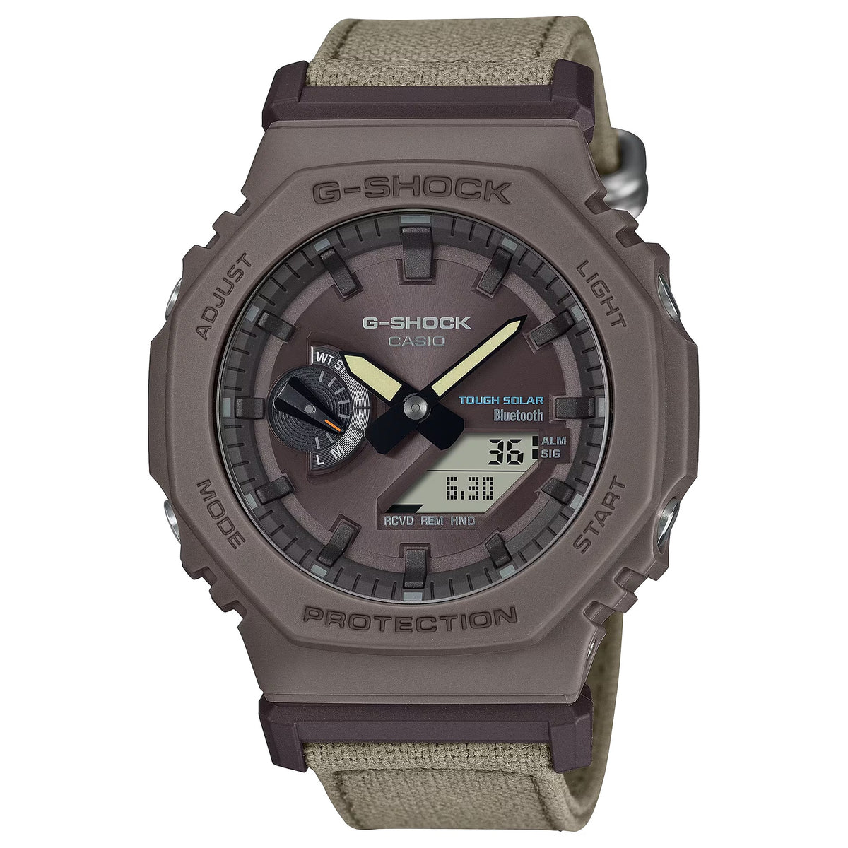 Casio G-Shock GA-B2100CT-5A Herrenuhr Braun Beige