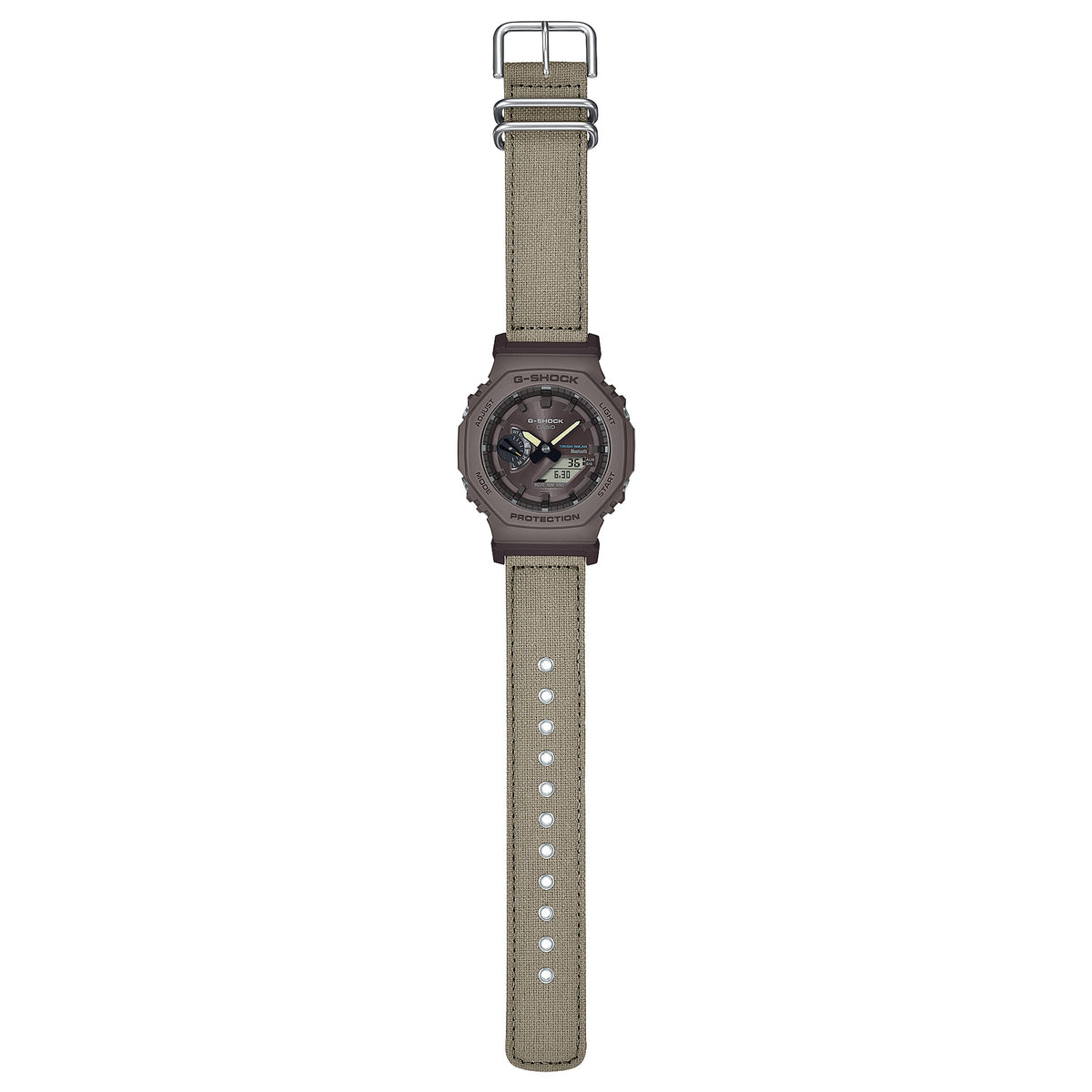 Casio G-Shock GA-B2100CT-5A Herrenuhr Braun Beige