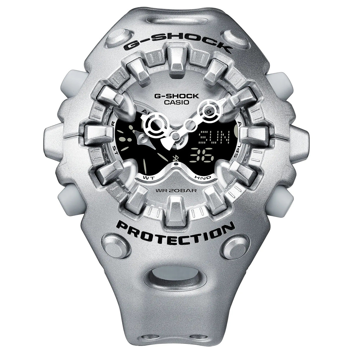 Casio G-Shock GA-V01A-8A Herrenuhr Silber Grau
