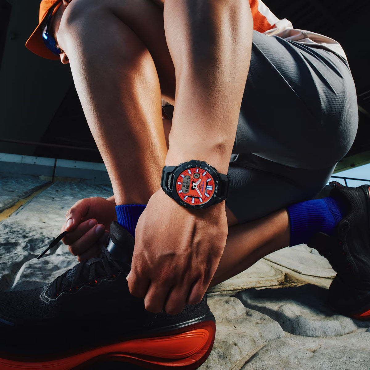Casio G-Shock Move G-Squad GBA-950-1A4 Bluetooth Analog/Digital Watch Orange