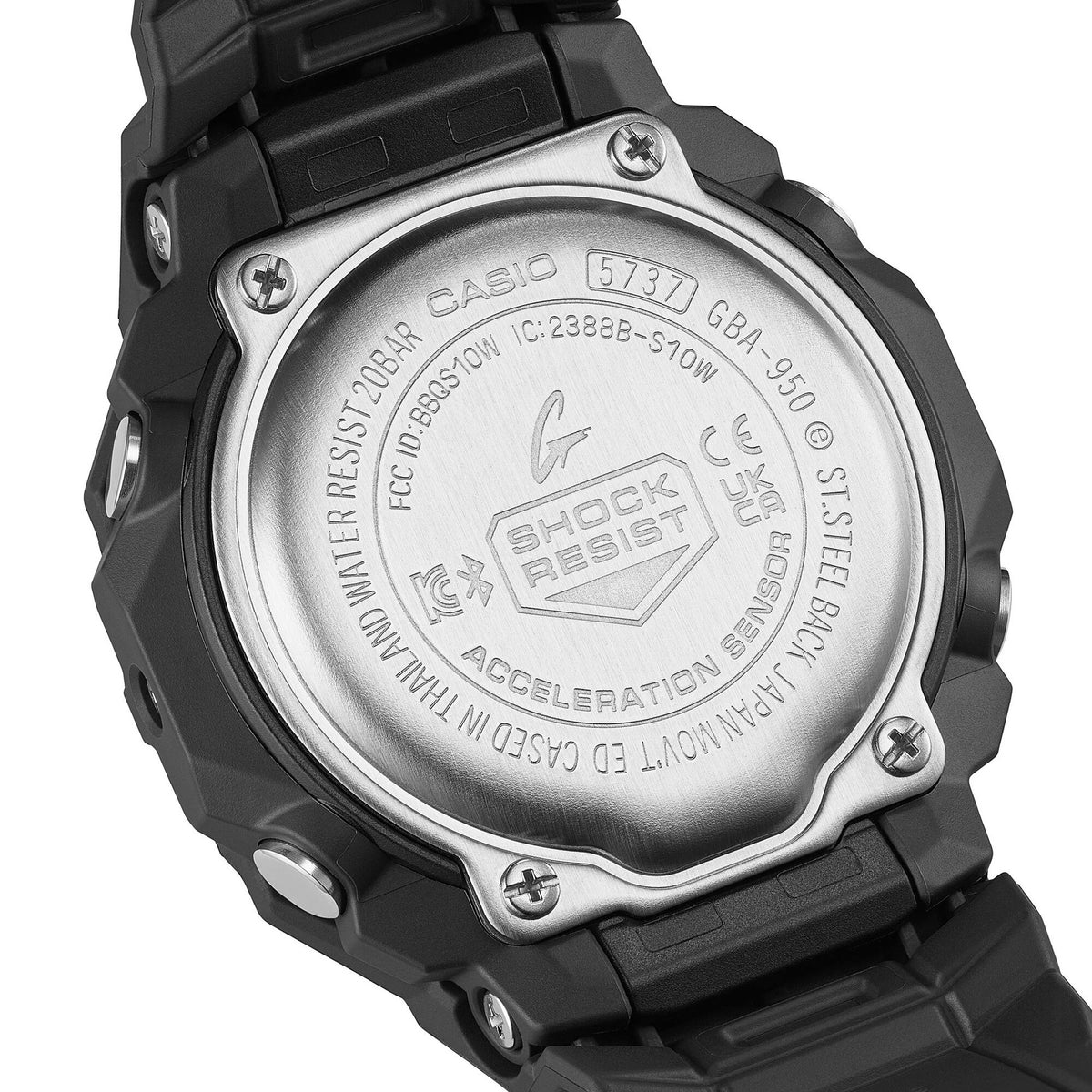 Casio G-Shock Move G-Squad GBA-950-1A4 Bluetooth Analog/Digital Watch Orange