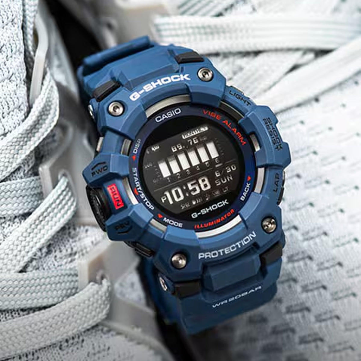 Casio G-Shock GBD-100-2 Herrenuhr Blau