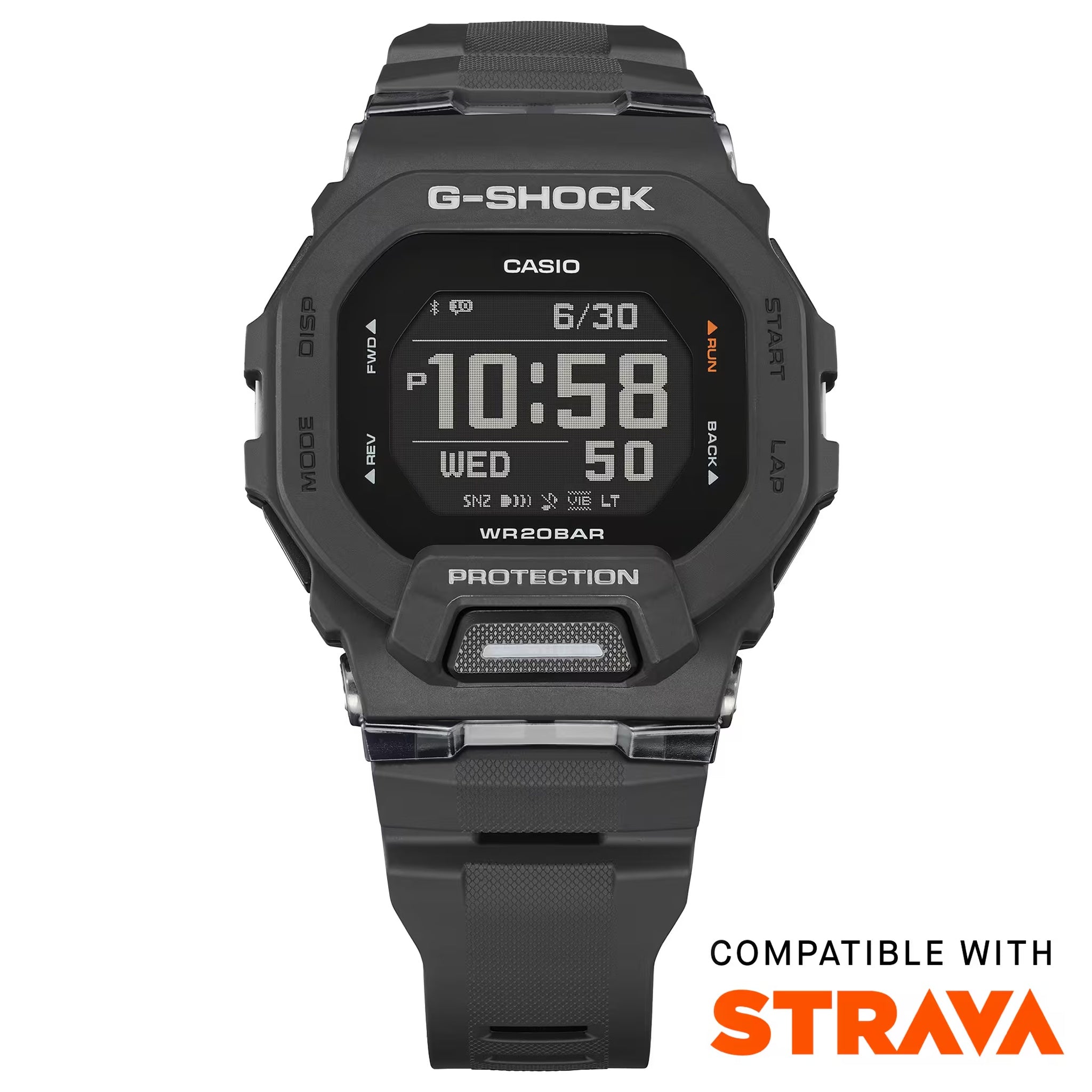 Casio G-Shock GBD-200-1 Herrenuhr Schwarz