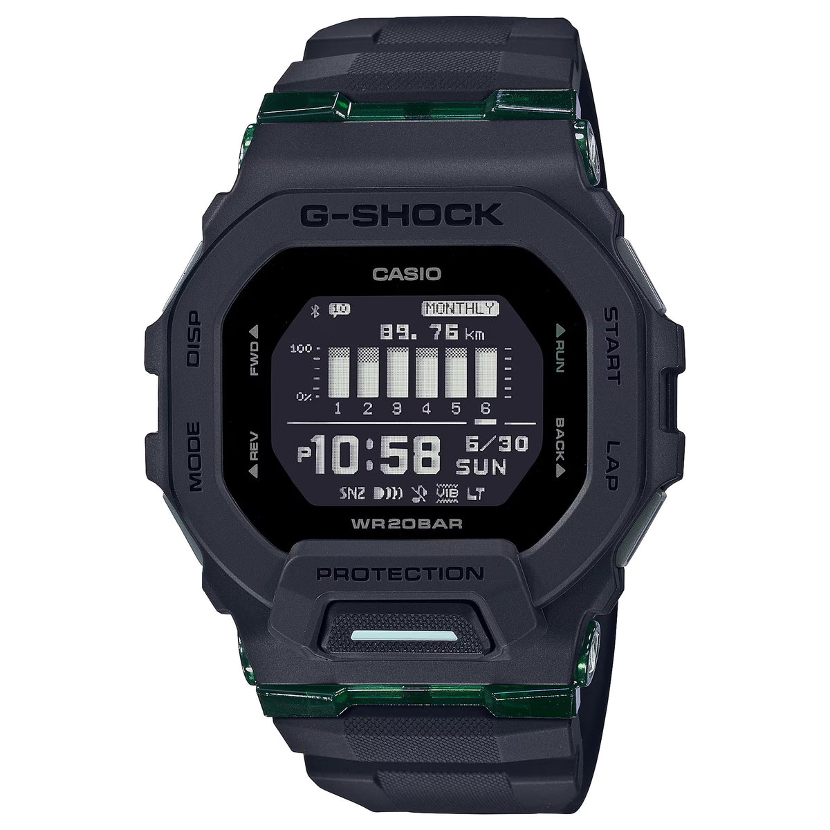 Casio G-Shock GBD-200UU-1 Herrenuhr Schwarz