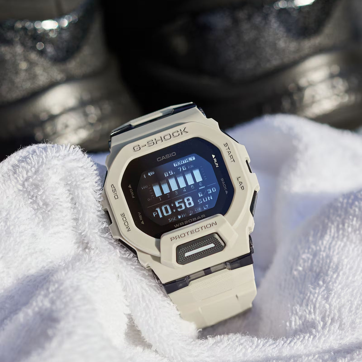 Casio G-Shock GBD-200UU-9 Herrenuhr Grau