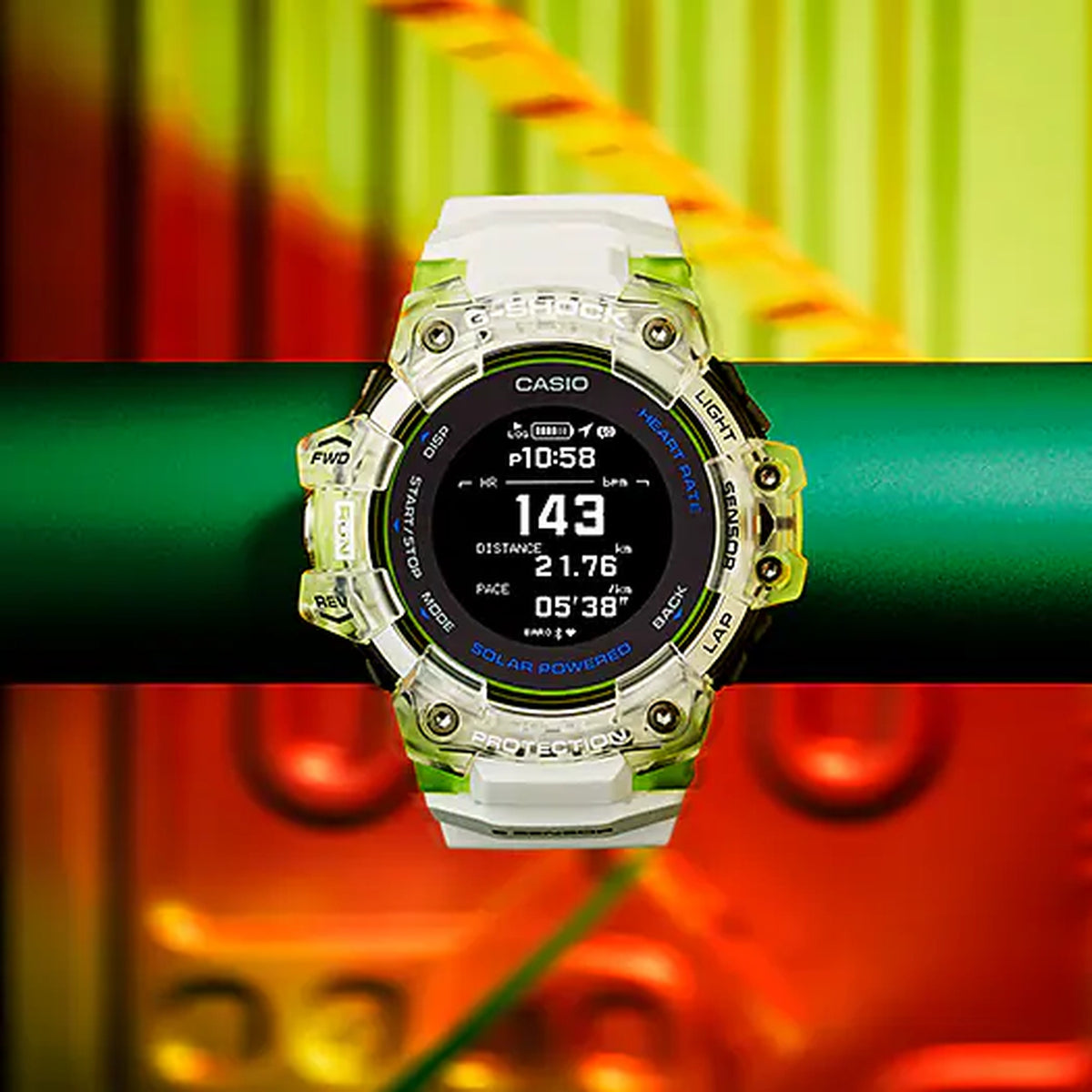 Montre Casio G-Shock GBD-H1000-7A9 Homme Blanc Transparent