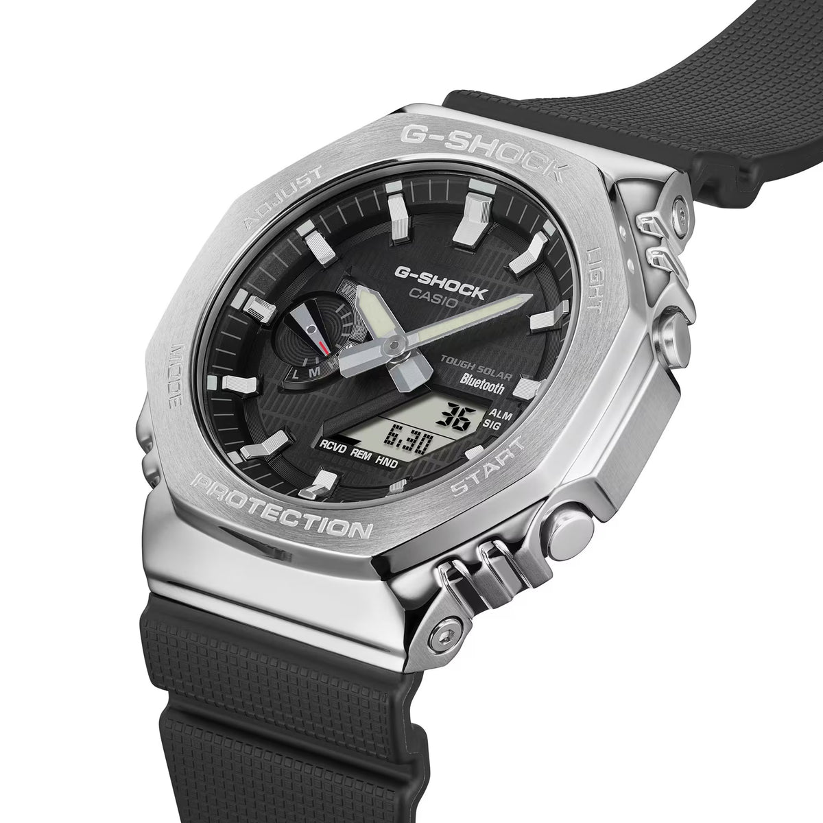 Casio G-Shock GBM-2100-1A Men's Watch Silver Black