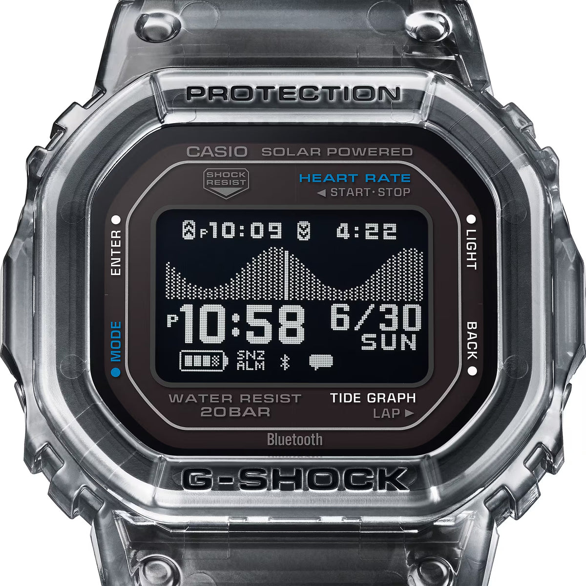 Casio G-Shock GBX-H5600-1 Herrenuhr Schwarz