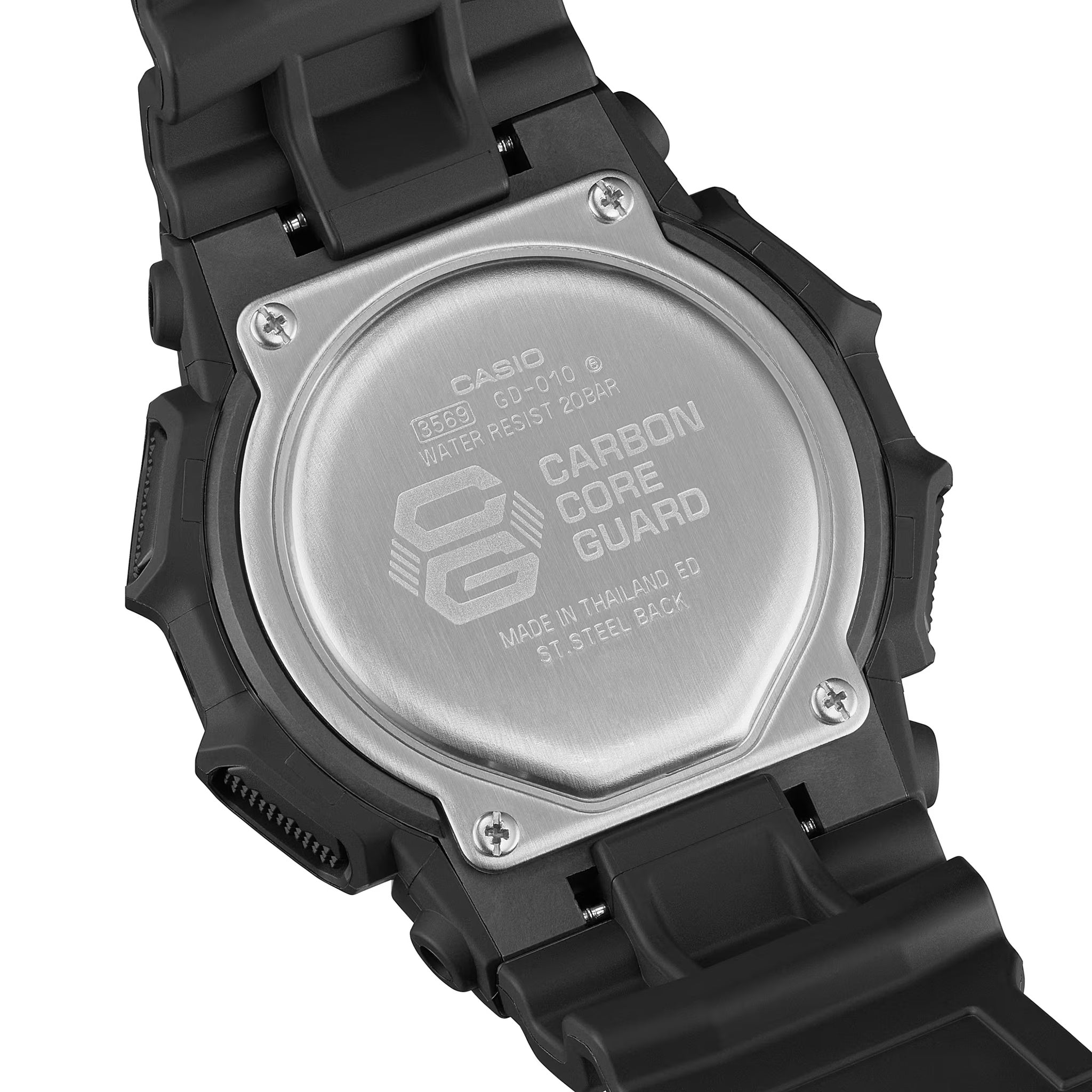 Casio G-Shock GD-010-1 Herrenuhr Schwarz