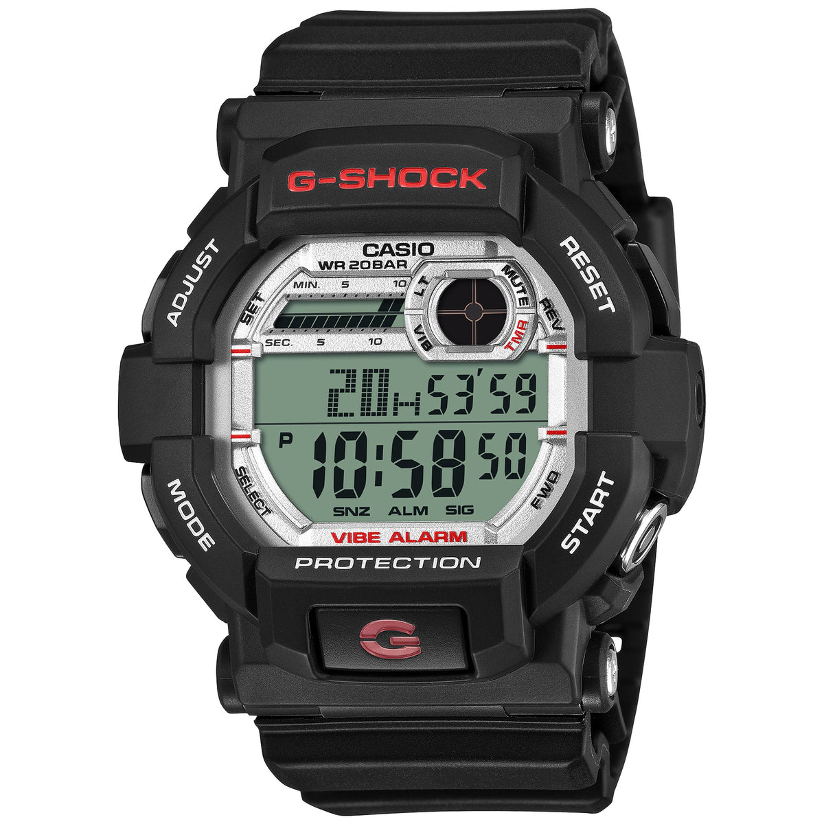 Casio G-Shock GD-350S-1 Analog/Digital Watch Black