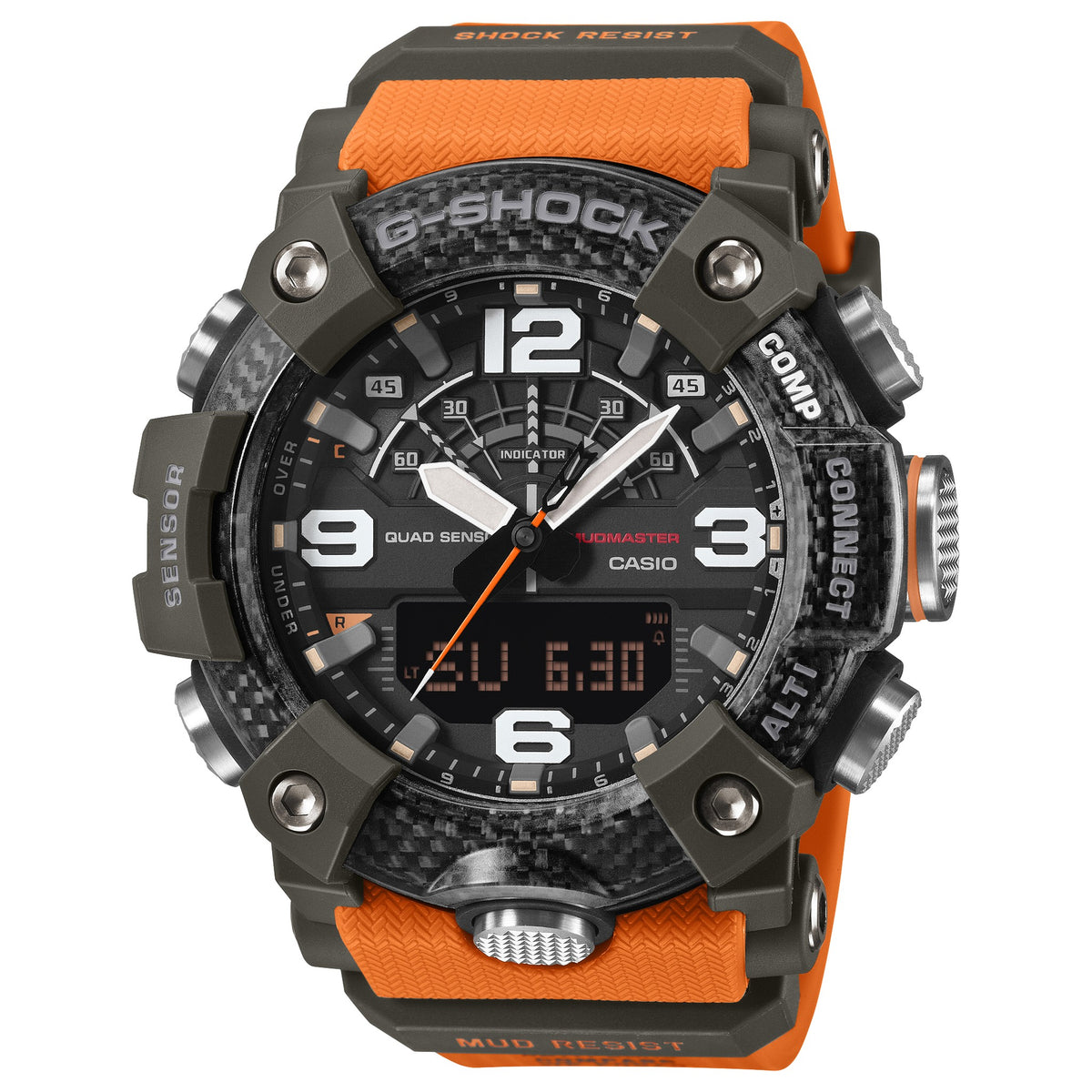 Casio G-Shock GG-B100X-1A9 Herrenuhr Carbon Orange