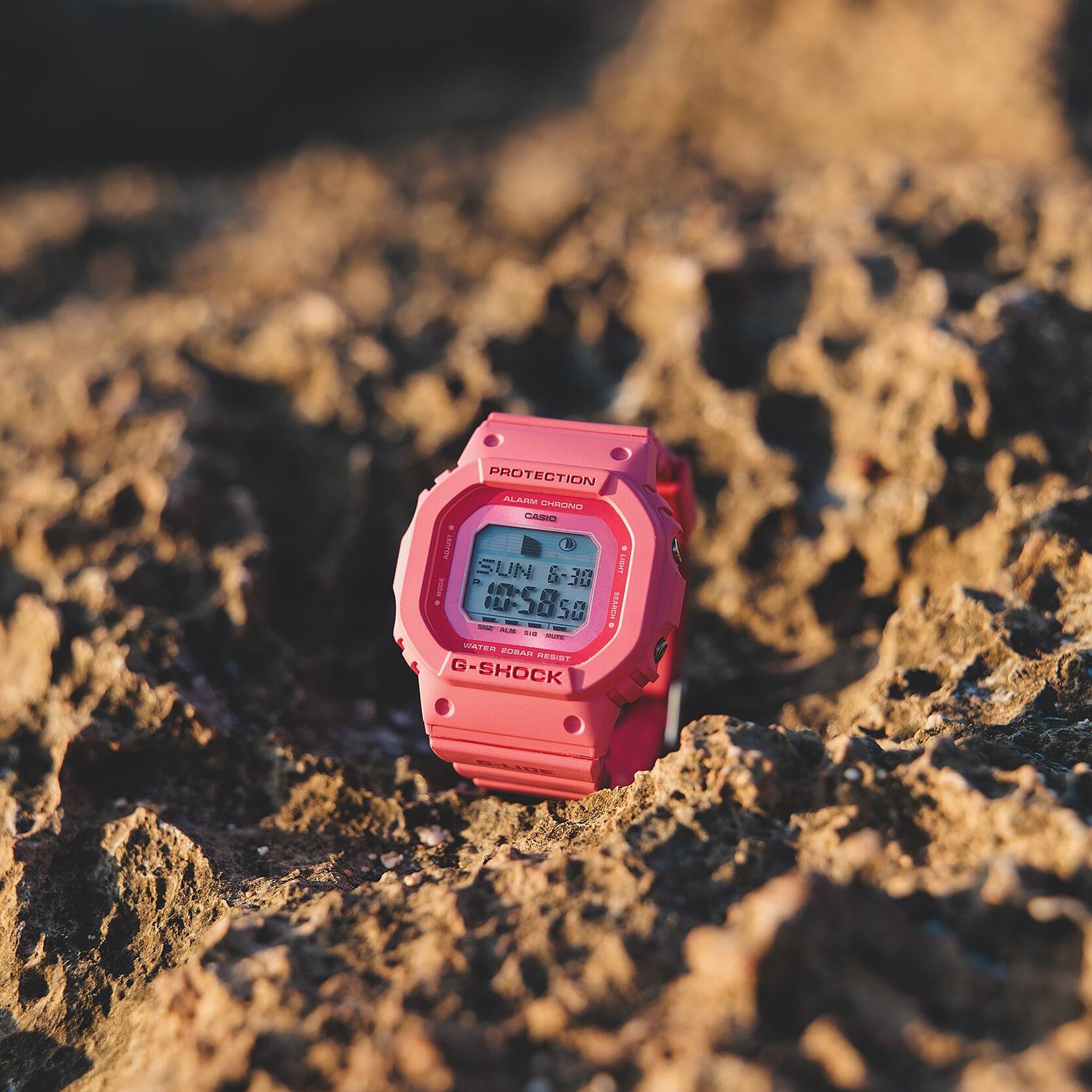Casio G-Shock GLX-S5610-4 Herrenuhr, Rosa
