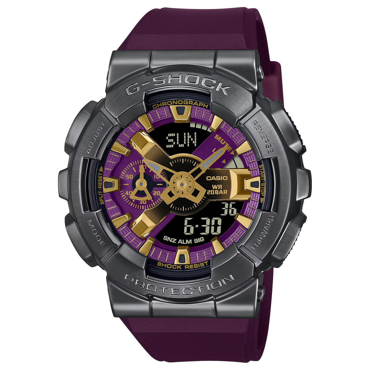 Casio G-Shock GM-110CL-6A Herrenuhr Violett