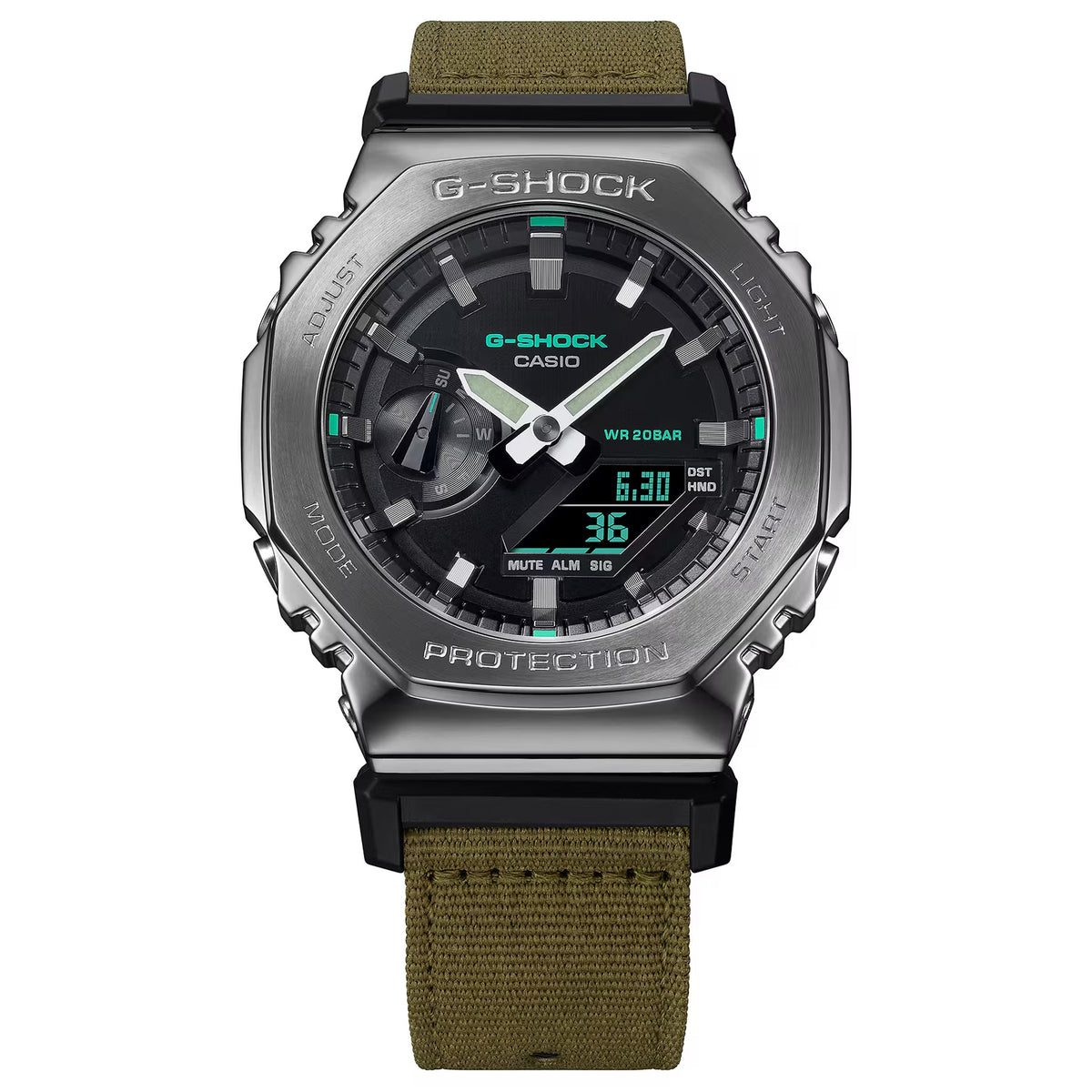 Montre Casio G-Shock Full Metal GM-2100CB-3A Analogique / Digitale Noir Homme