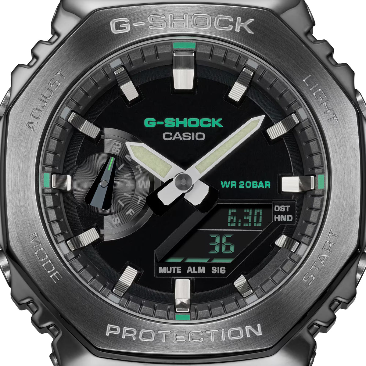 Montre Casio G-Shock Full Metal GM-2100CB-3A Analogique / Digitale Noir Homme