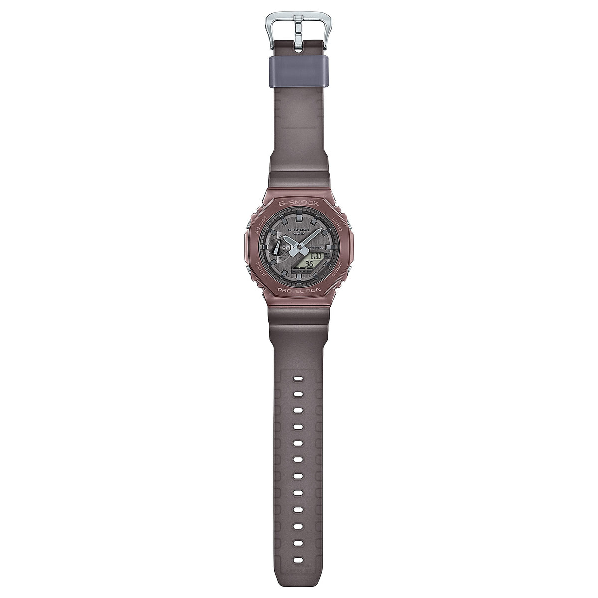 Casio G-Shock GM-2100MF-5A Herrenuhr Grau Rosa