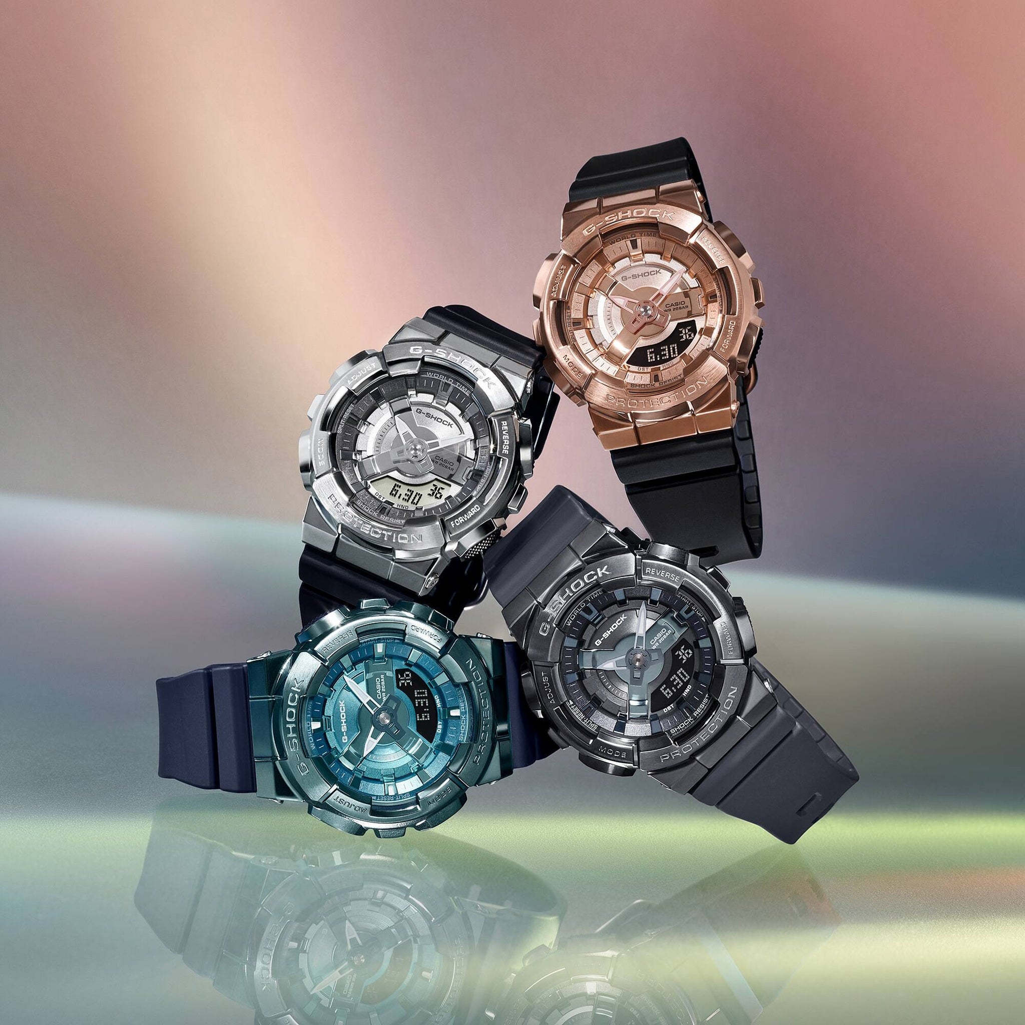 Montre Casio G-Shock GM-S110B-8A Femme Gris