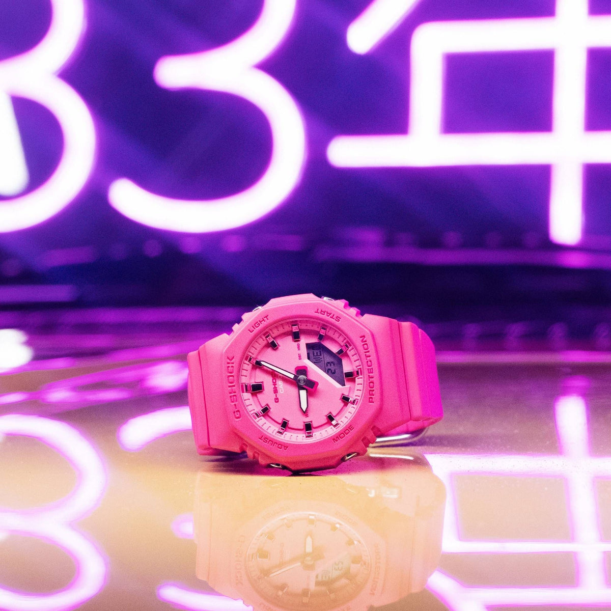 Casio G-Shock GMA-P2100PP-4A Damenuhr Rosa
