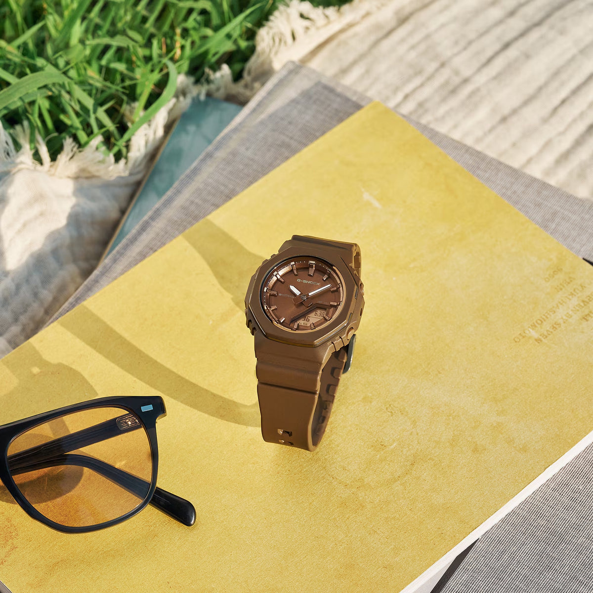 Montre Casio G-Shock GMA-P2110B-5A Analogique / Digitale Marron