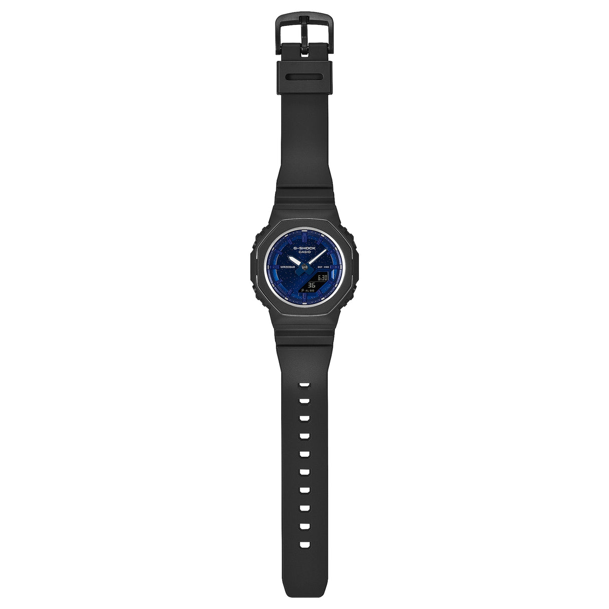 Casio G-Shock Uhr GMA-P2110SC-2A Damen Schwarz Blau
