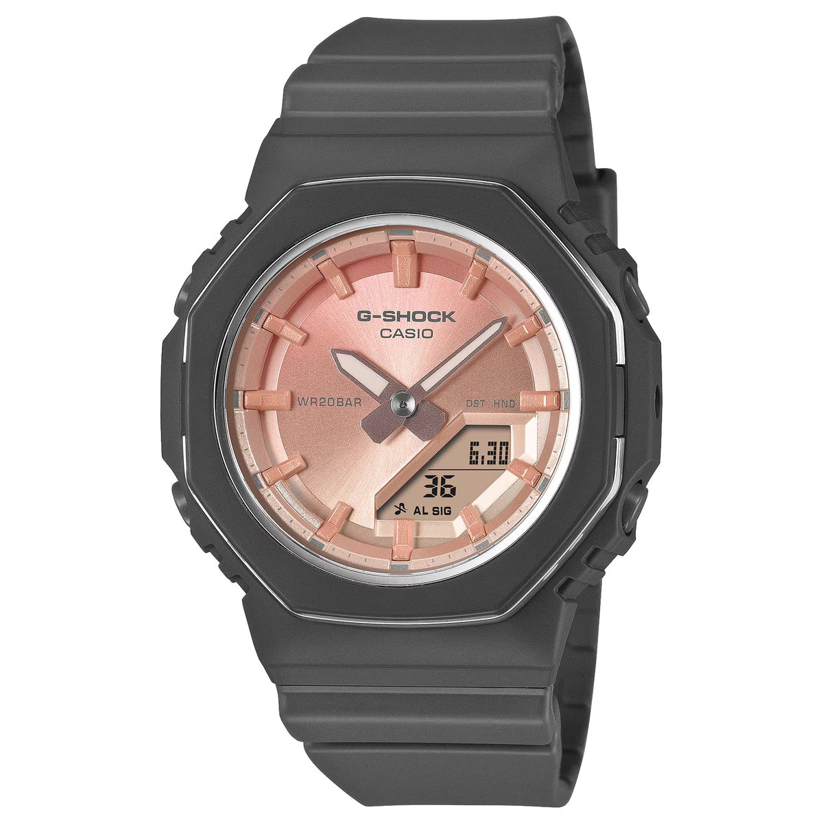 Casio G-Shock GMA-P2110SC-4A Damenuhr Schwarz Roségold