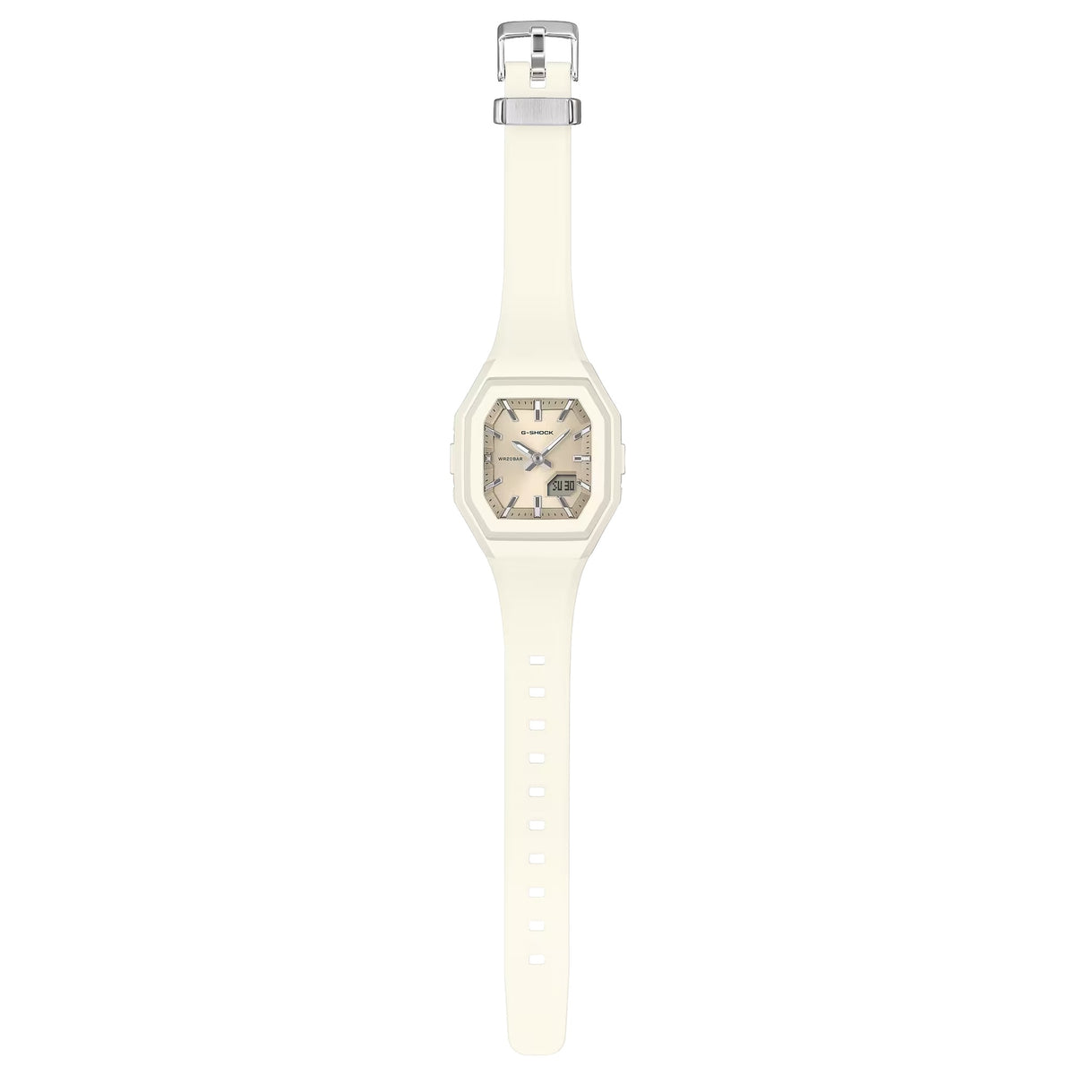 Montre Casio G-Shock GMA-S160-7A Analogique / Digitale Blanc Femme