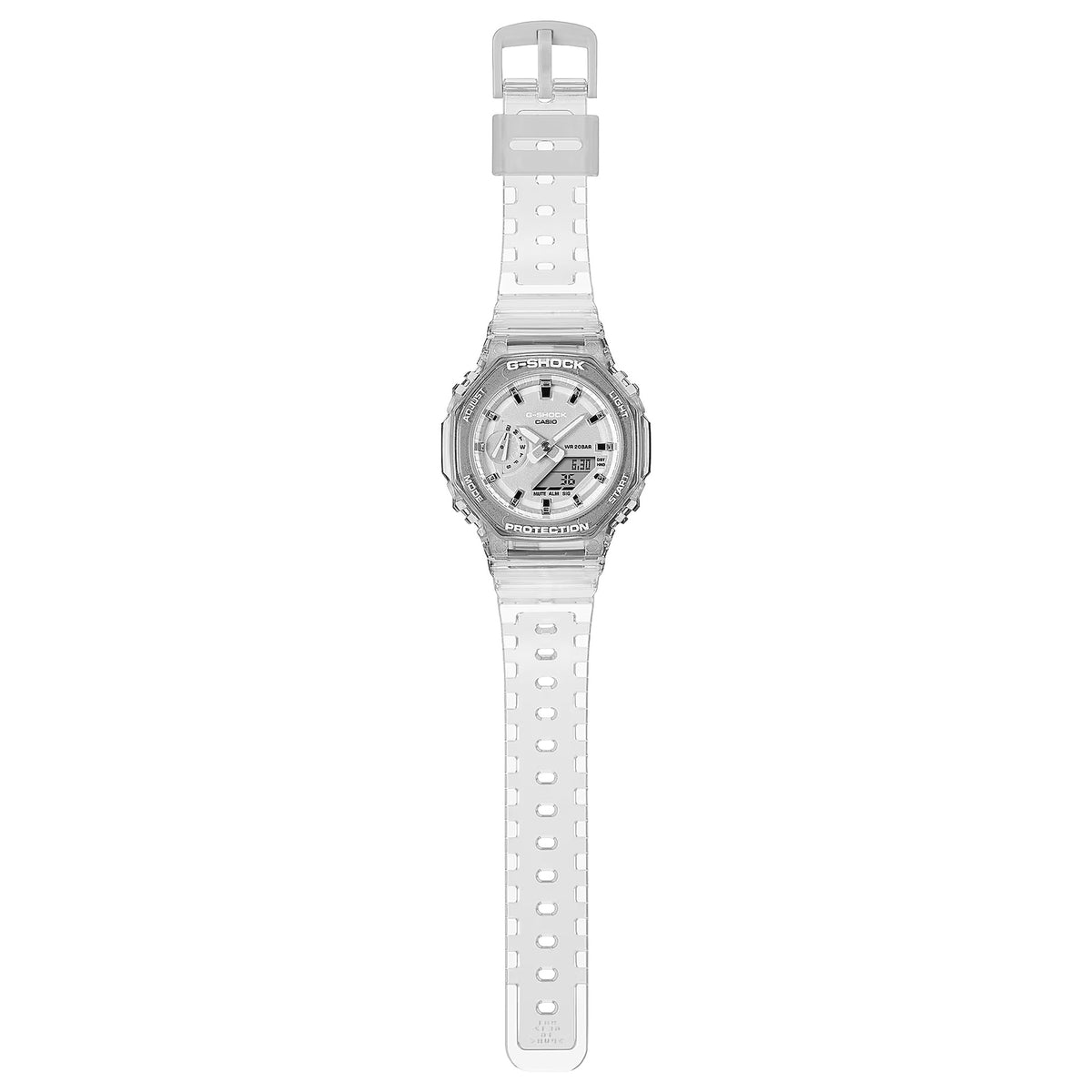 Montre Casio G-Shock GMA-S2100SK-7A Analogique / Digitale Transparent Femme