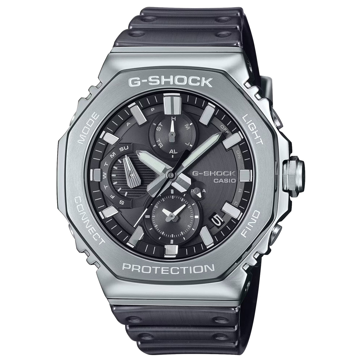Casio G-Shock GMC-B2100Y-1A Herrenuhr Silber Schwarz