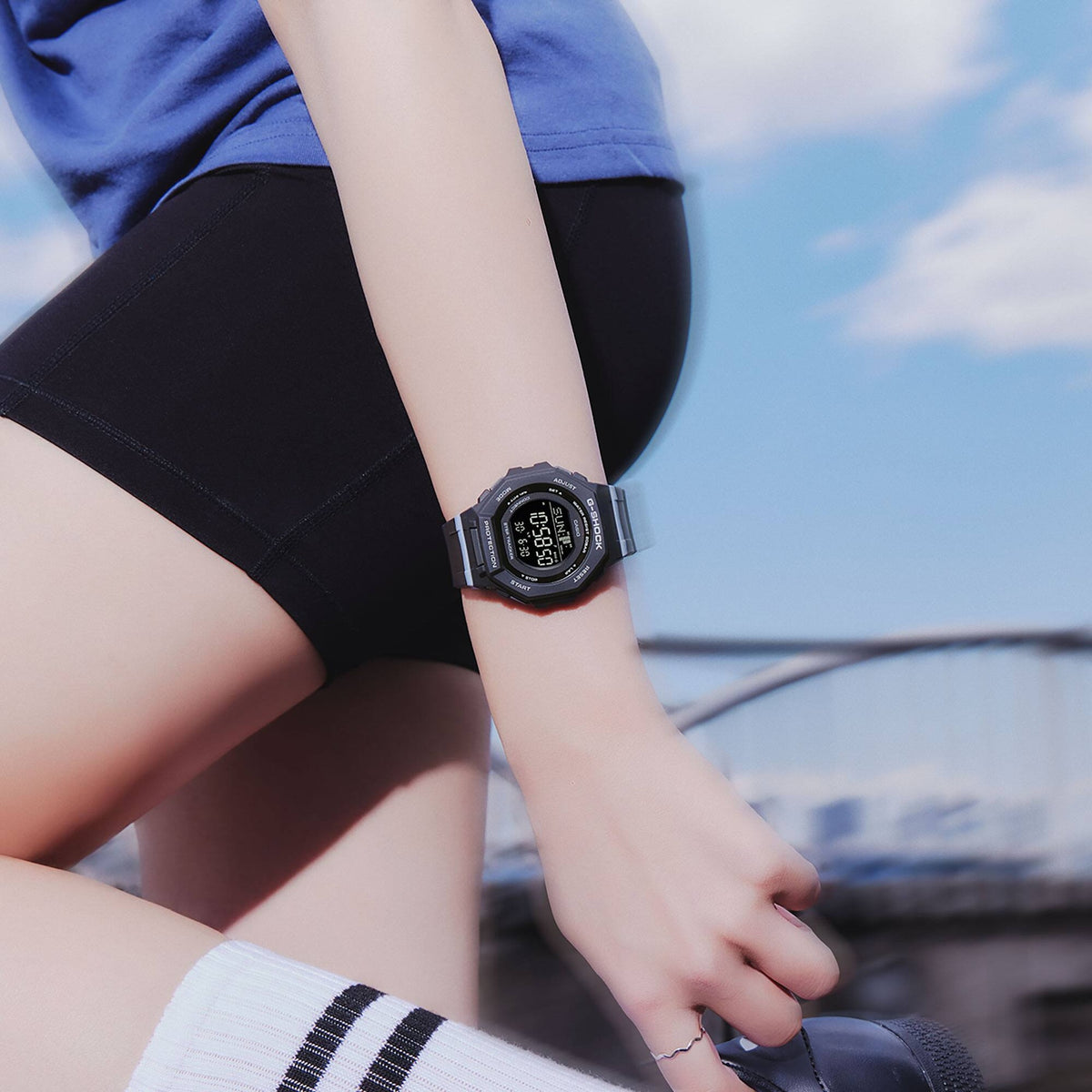Casio G-Shock GMD-B300-1 Damenuhr Schwarz