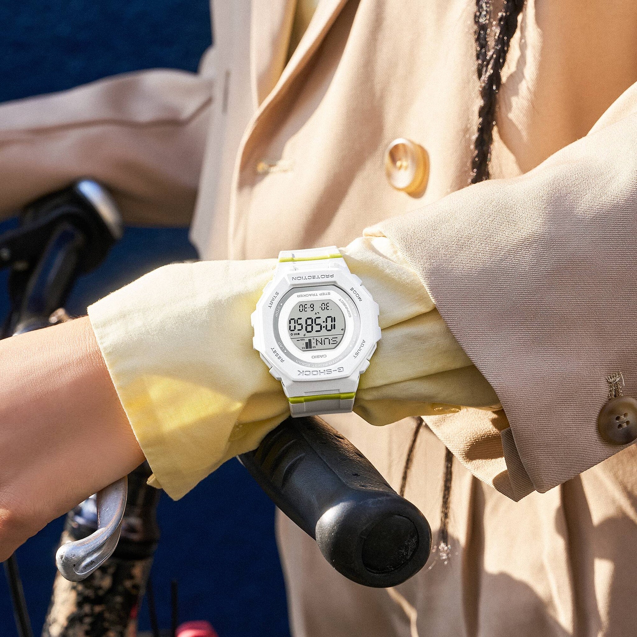 Casio G-Shock GMD-B300SC-7 Women's Watch White Yellow