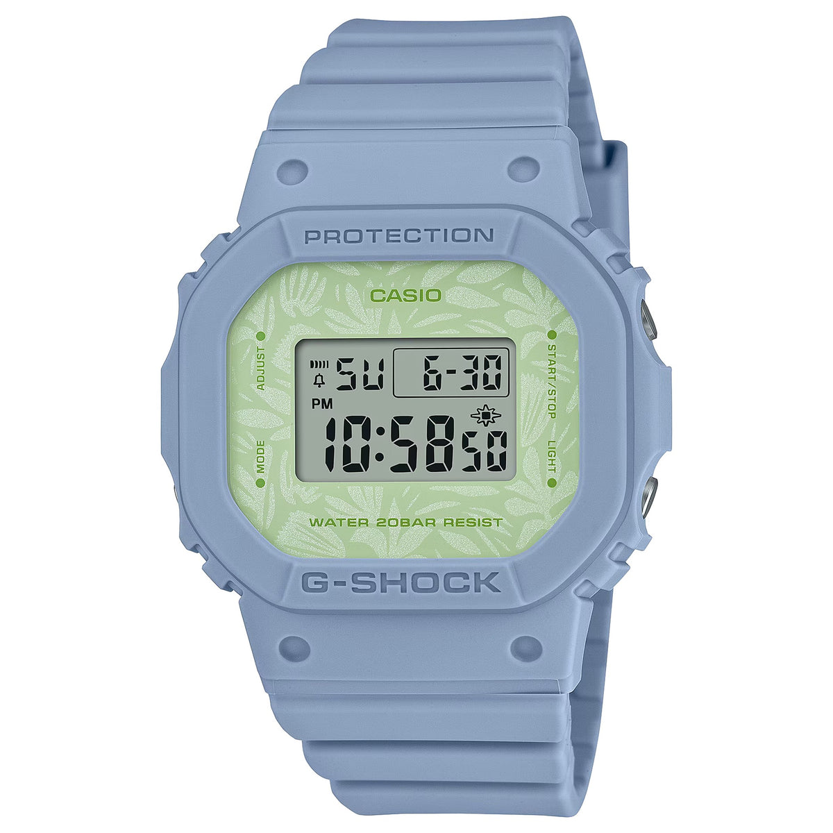 Casio G-Shock GMD-S5600NC-2 Damenuhr Blau Grün