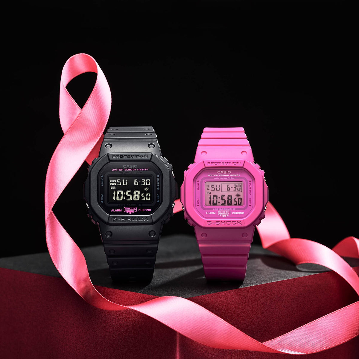 Casio G-Shock GMD-S5610PK-4 Damen Armbanduhr Rosa