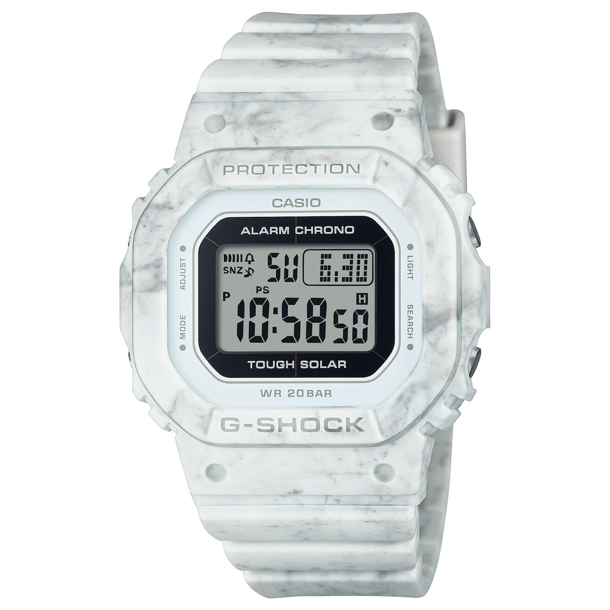 Montre Casio G-Shock GMS-S5600RT-7 Femme Blanc