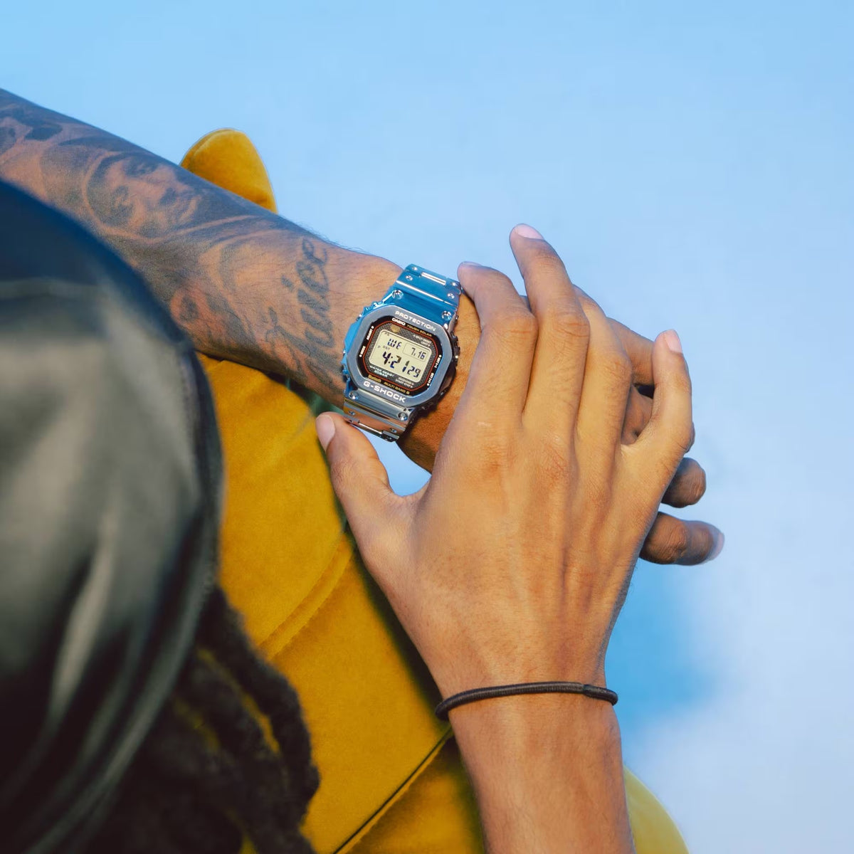 Casio G-Shock GMW-B5000D-1C Herrenuhr Silber