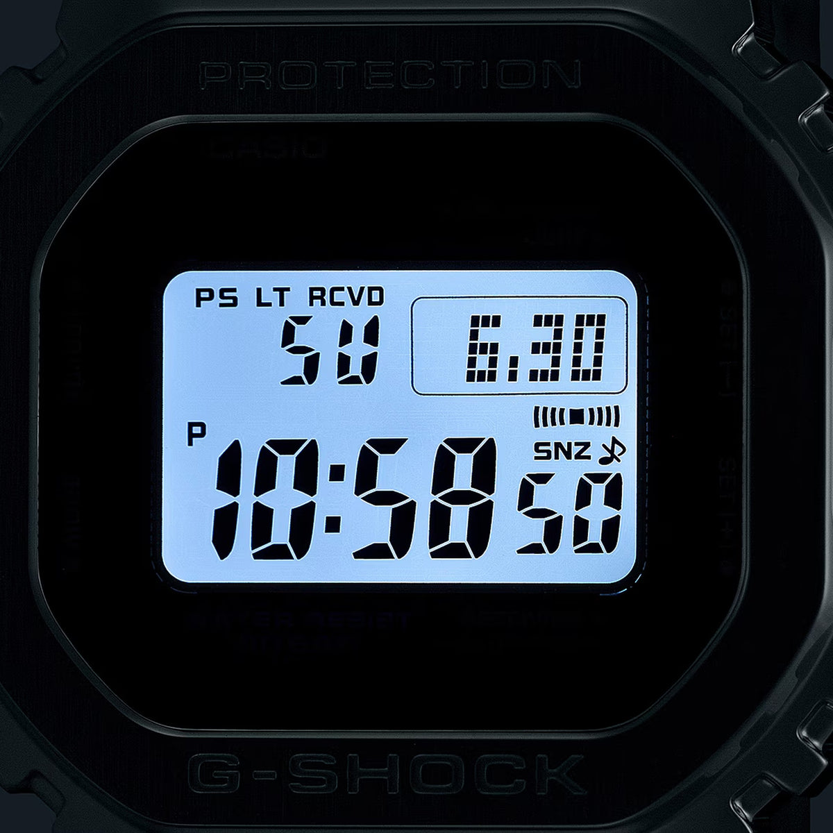 Casio G-Shock GMW-B5000D-1C Herrenuhr Silber