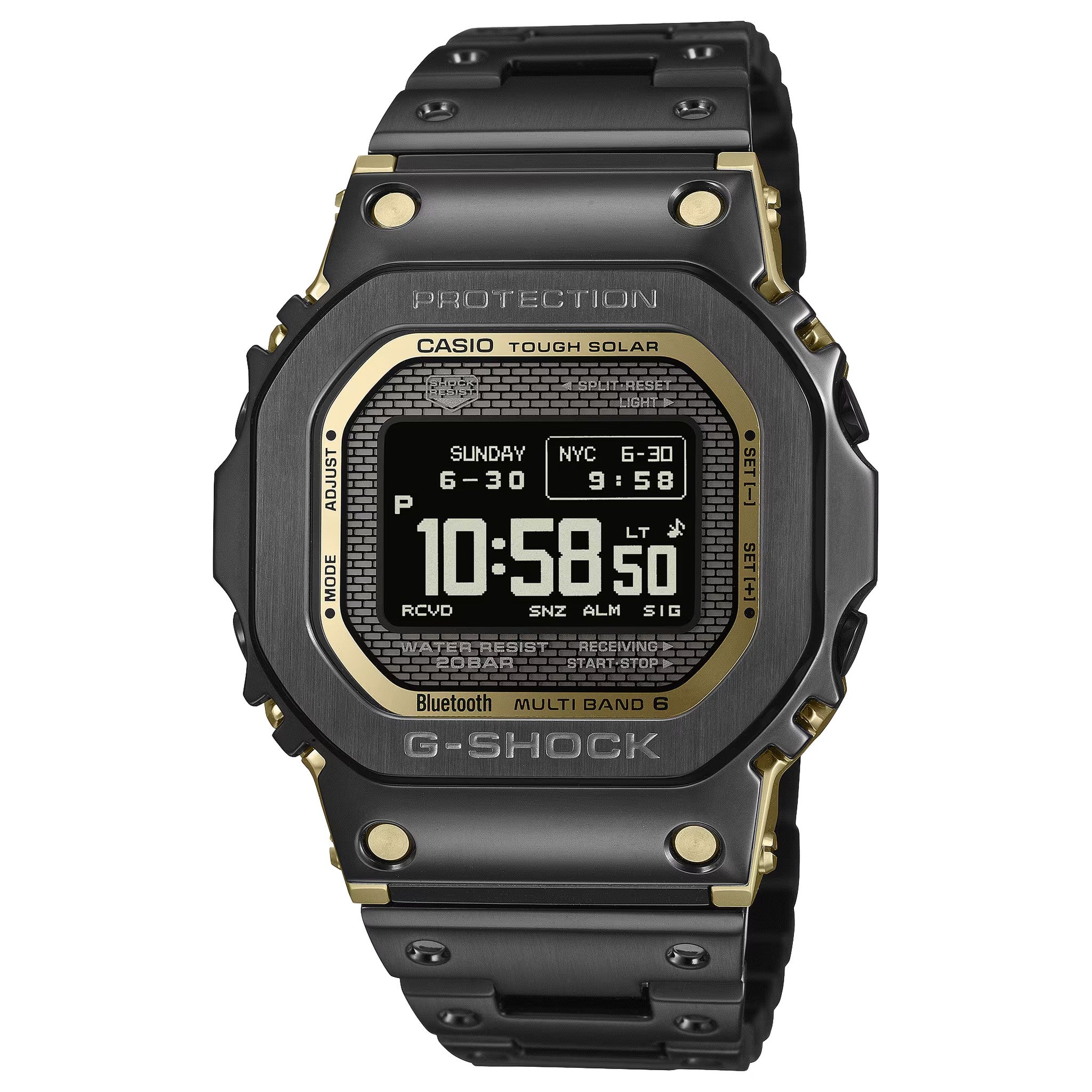 Montre Casio G-Shock GMW-BZ5000BD-1 Homme Noir Doré