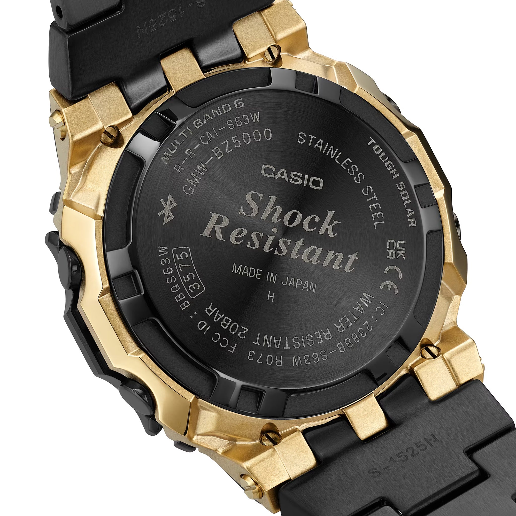 Montre Casio G-Shock GMW-BZ5000BD-1 Homme Noir Doré