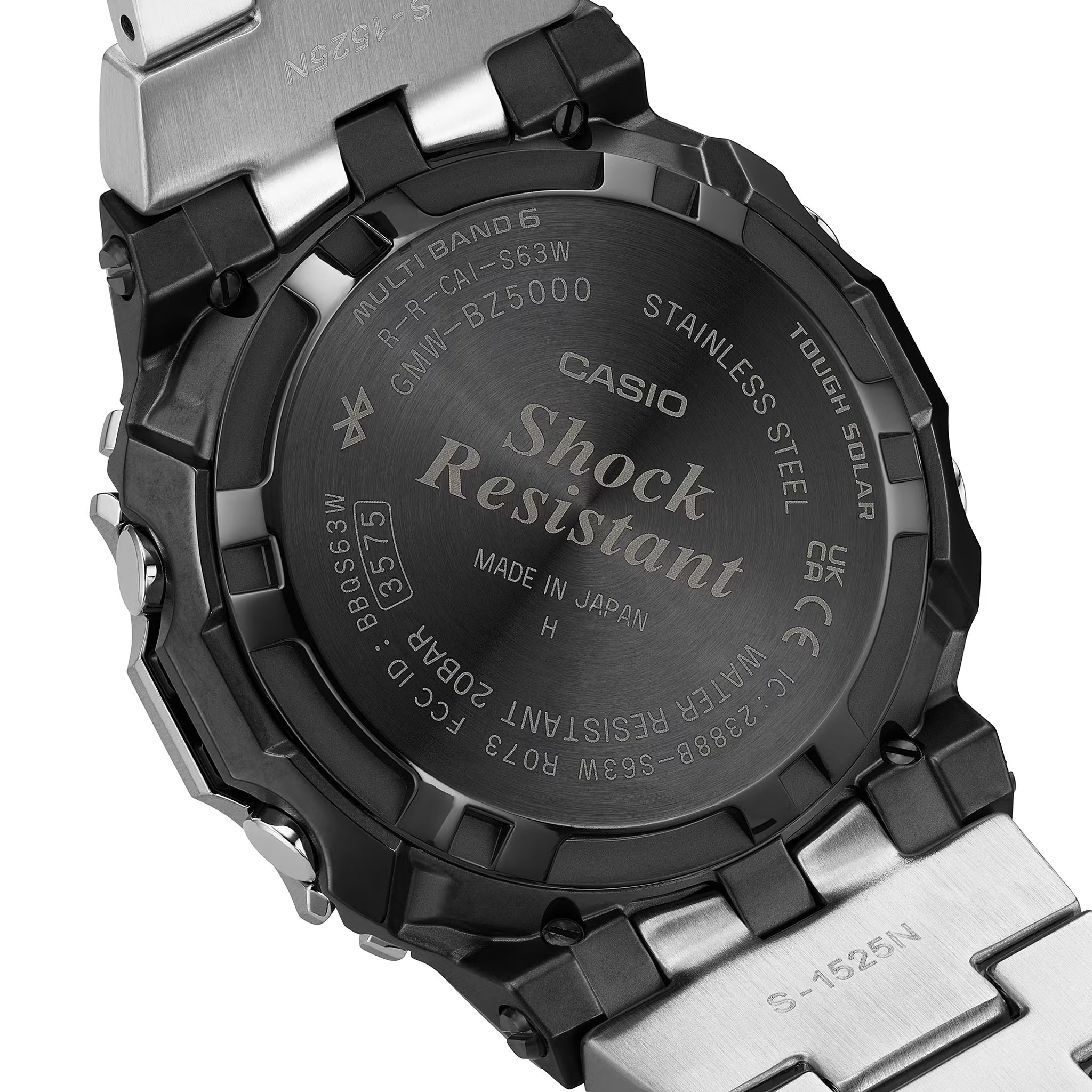 Casio G-Shock GMW-B5000D-1 Men's Silver Watch