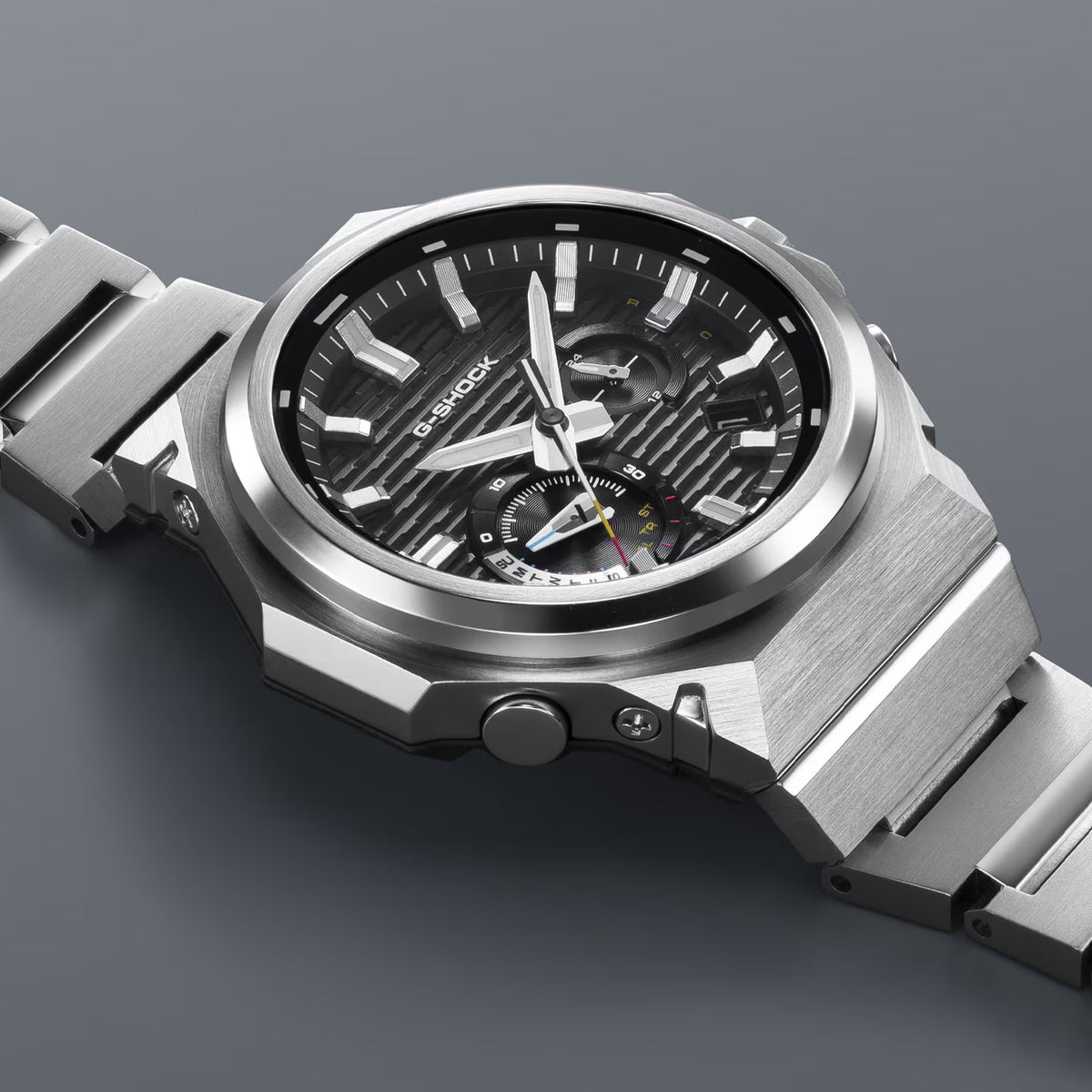 Casio G-Shock GST-B1000D-1A Herrenuhr Silber Schwarz